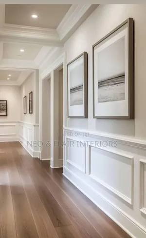 Modern Wall Wainscoting and Interiors