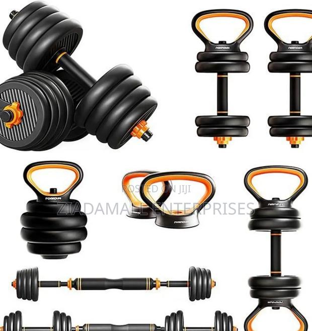 Space-Saving Strength: One Kettlebell, Six Weights - main view