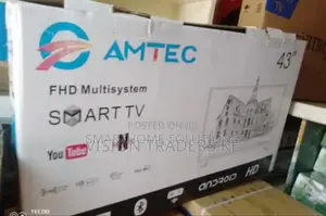 New Amtec 43inches Smart Tv