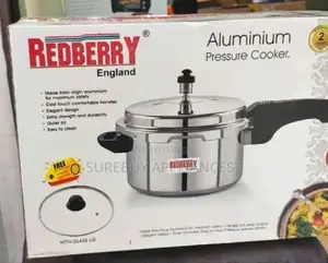 Redberry Pressure Cooker With Glass Lid 5 Litres