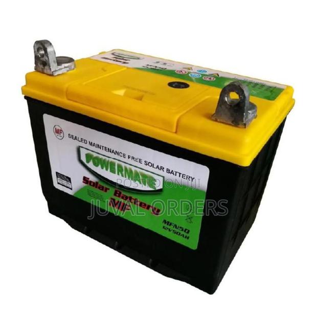 50ah Powermate Solar Battery - main view