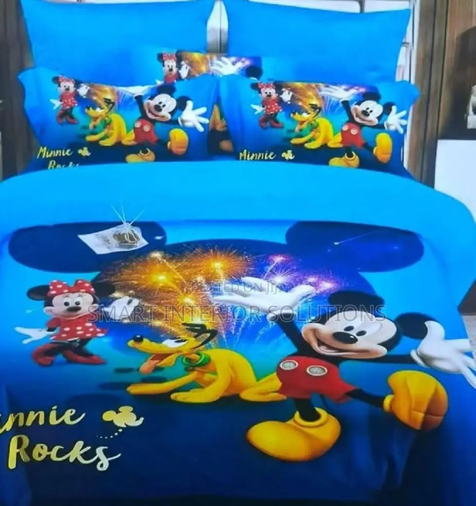 Colourful Cartoon Themed Kids Duvet