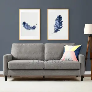 Home Sofa; Contemporary 2-Seater Loveseat Sofa Set