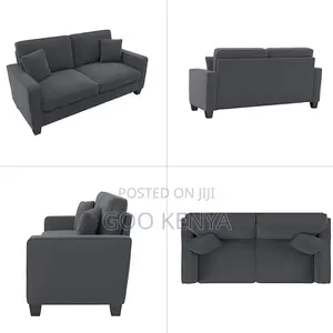 Home Sofa; Contemporary 2-Seater Loveseat Sofa Set