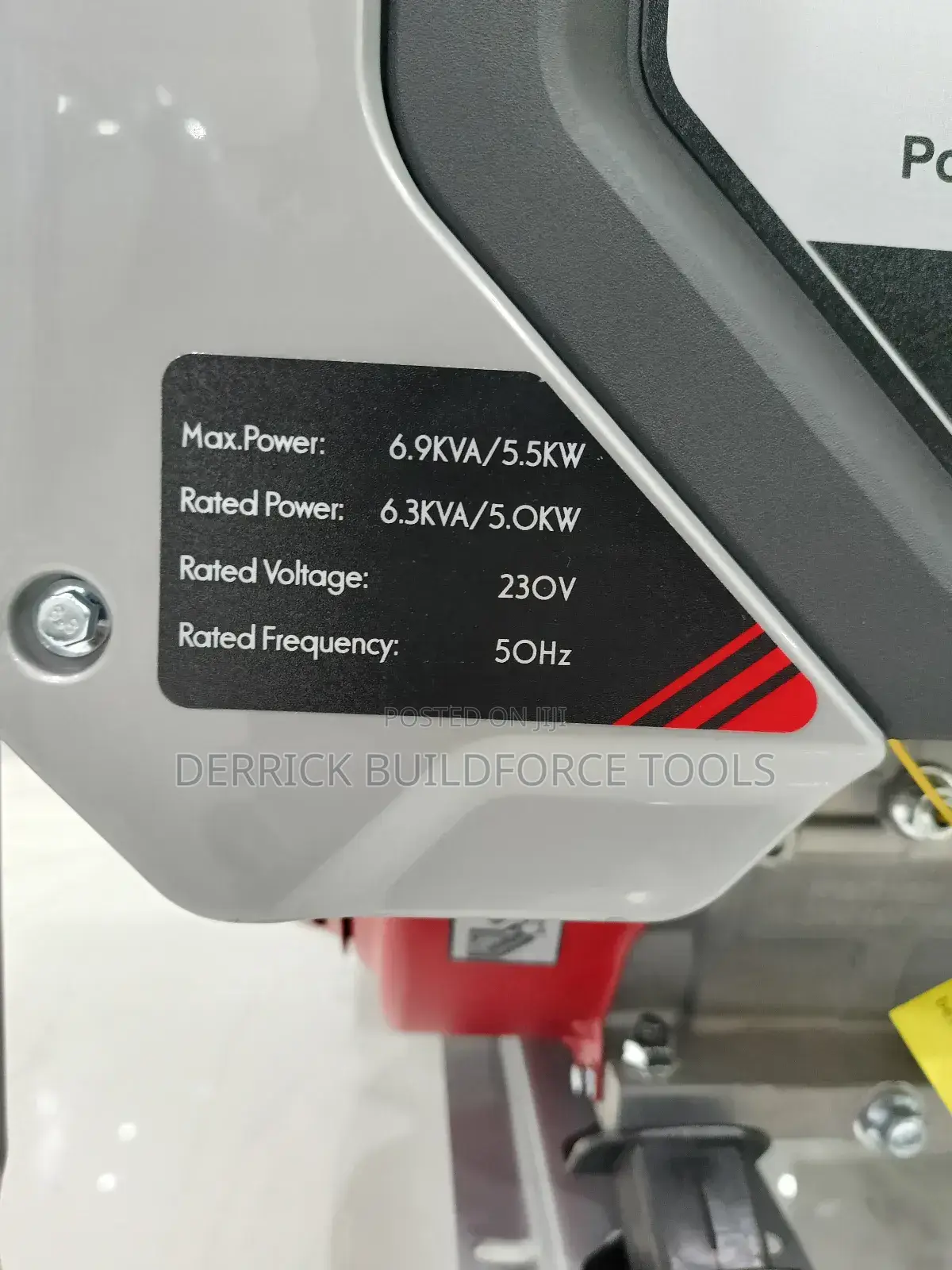 Maxmech 6.9kva/5.5kw Gasoline Generator
