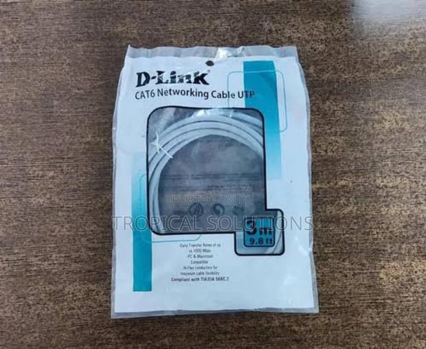 D-Link NCB-C6ugryr1-3 Cat6 Utp Patch Cord 3m Grey - main view