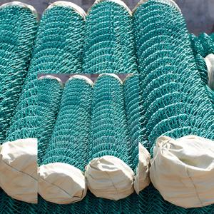 Commercial Security PVC Coated Chain Link - main view