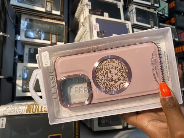 Customy Cover Versace Logo for iPhone 13 Pro Designer - thumbnail 2