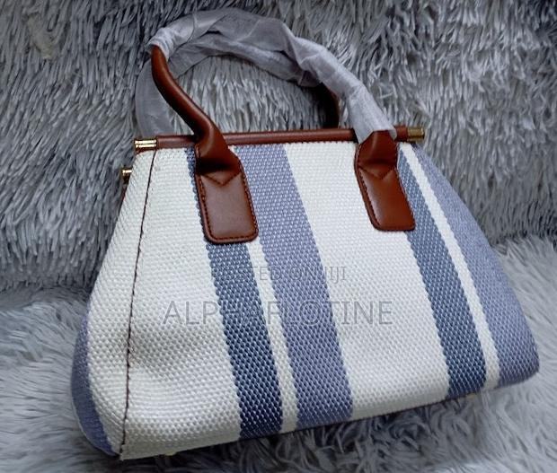 Canvas Pu Leather Tote Shoulder Handbag - thumbnail 3