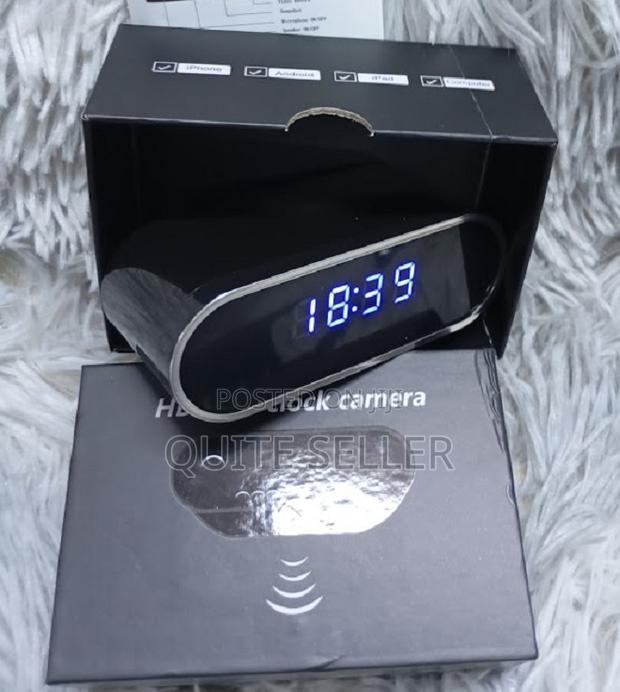 Best Clock Camera: Table Spy Hidden Nanny Cam 1080p Wifi