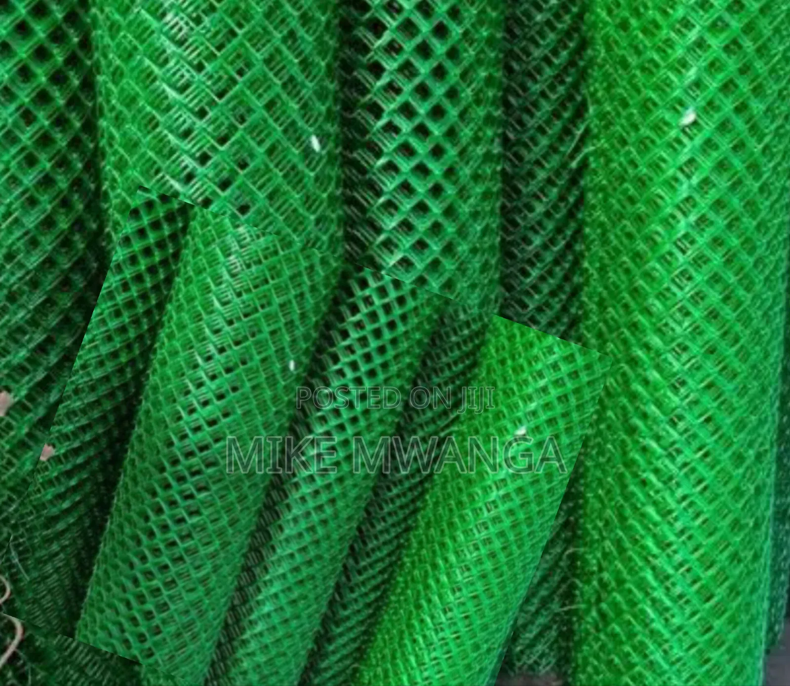 Long-Lasting PVC Chain Link Mesh/Green