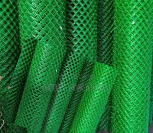 Long-Lasting PVC Chain Link Mesh/Green