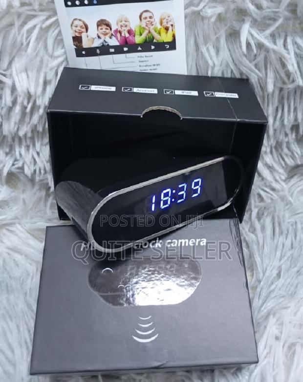 Table Alarm Clock Wifi Camera Alarm Clock Camera Full Hd 1080p - main view