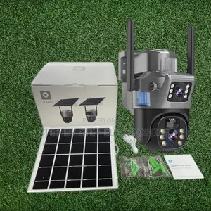 Smart Tracking 1080p Full Hd 4g Sim Solar Security Camera – Dual Lens