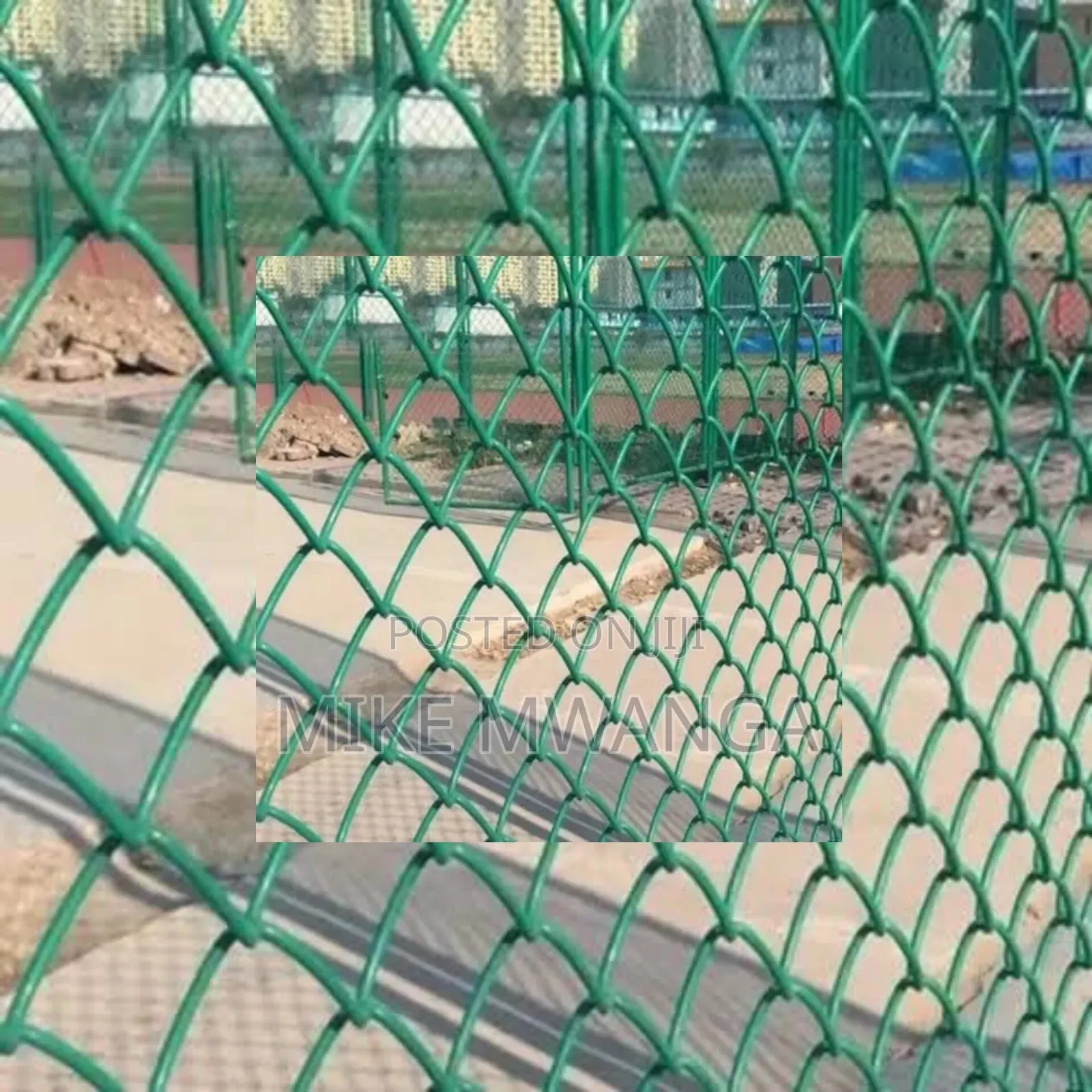 Long-Term Enclosure, PVC Chain Link