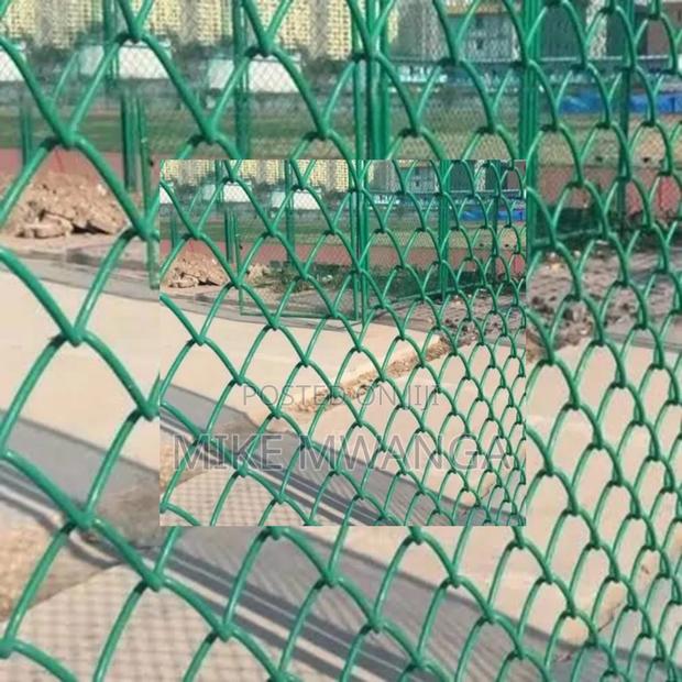 Long-Term Enclosure, PVC Chain Link