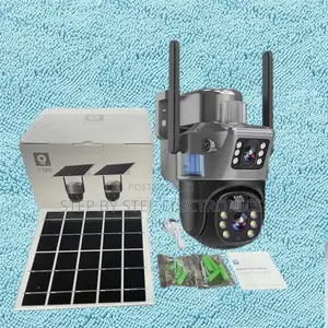 Outdoor Solar CCTV Camera – 4g Sim Dual Lens Pan Tilt Zoom Camera