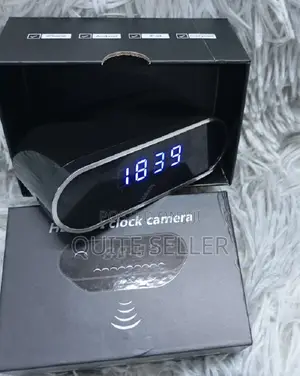 Alarm Clock Camera Full Hd 1080p Wifi Spy Hidden