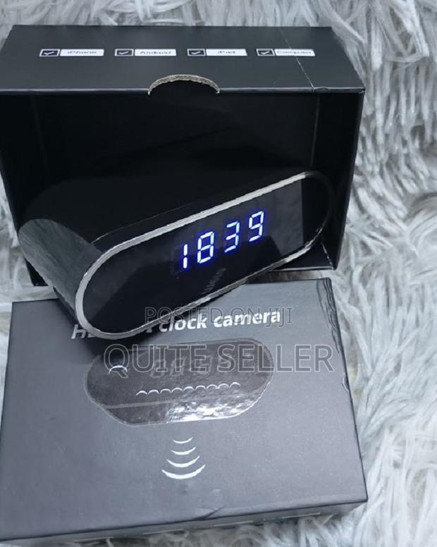 Alarm Clock Camera Full Hd 1080p Wifi Spy Hidden