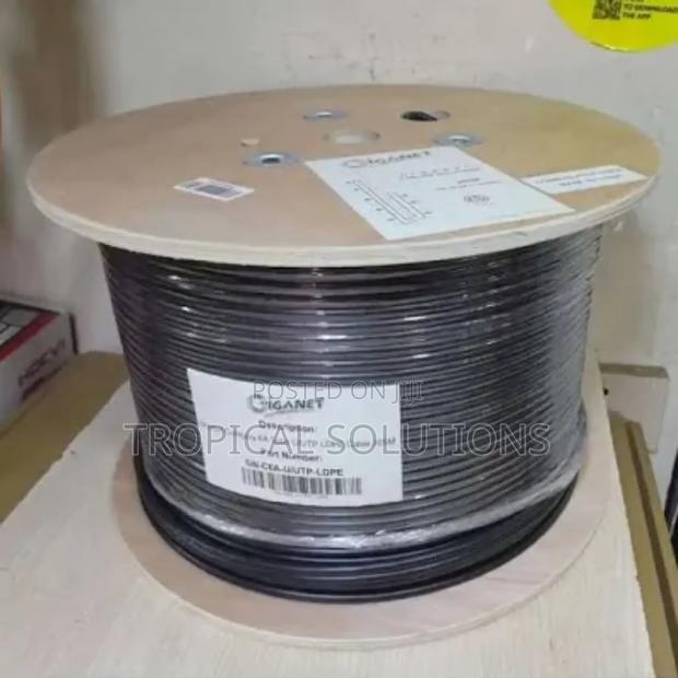 Gigabit Category 6a Solid U/Utp Outdoor Ldpe Cable - thumbnail 2