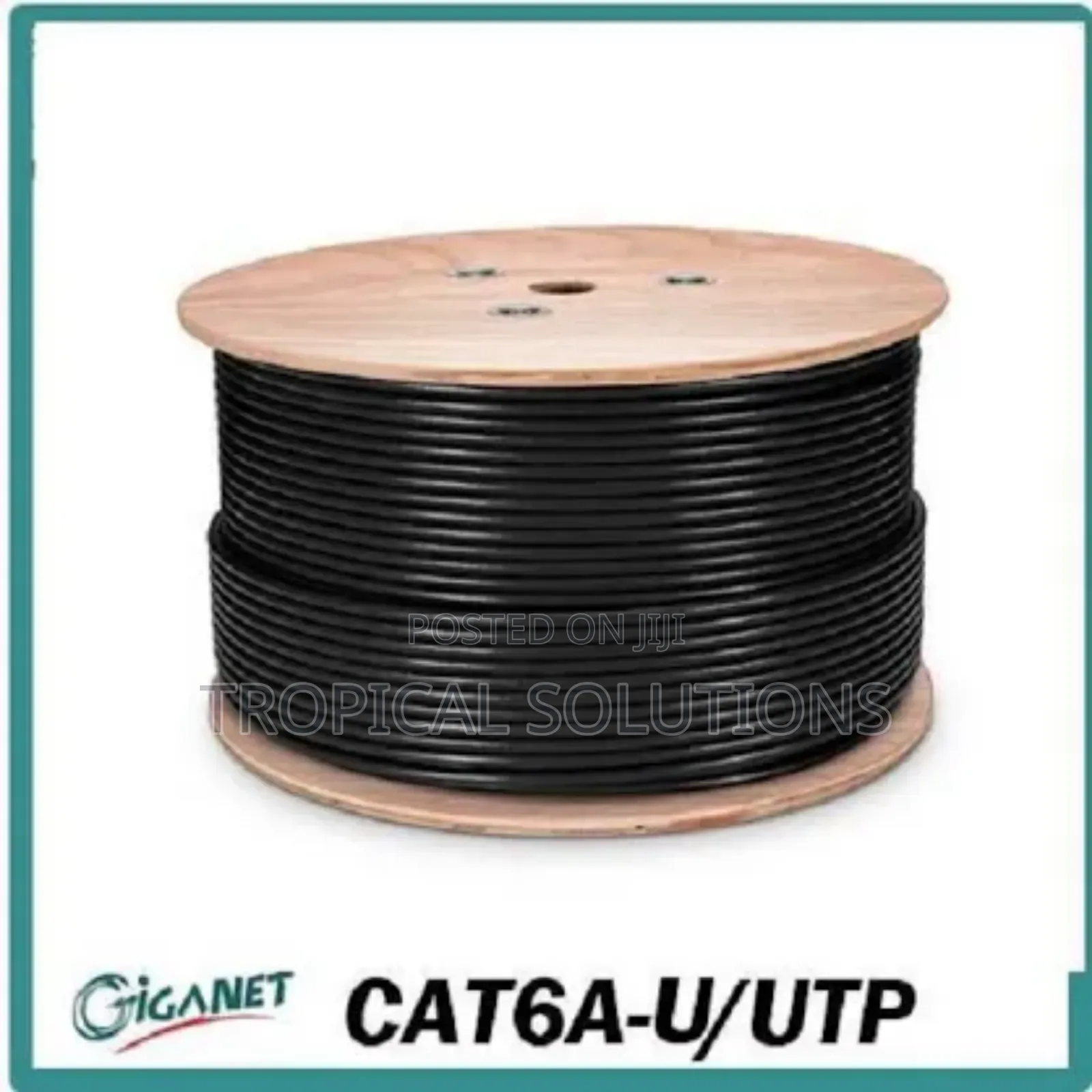 Gigabit Category 6a Solid U/Utp Outdoor Ldpe Cable