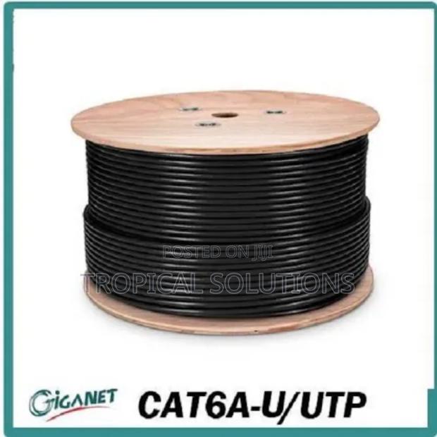 Gigabit Category 6a Solid U/Utp Outdoor Ldpe Cable - thumbnail 3