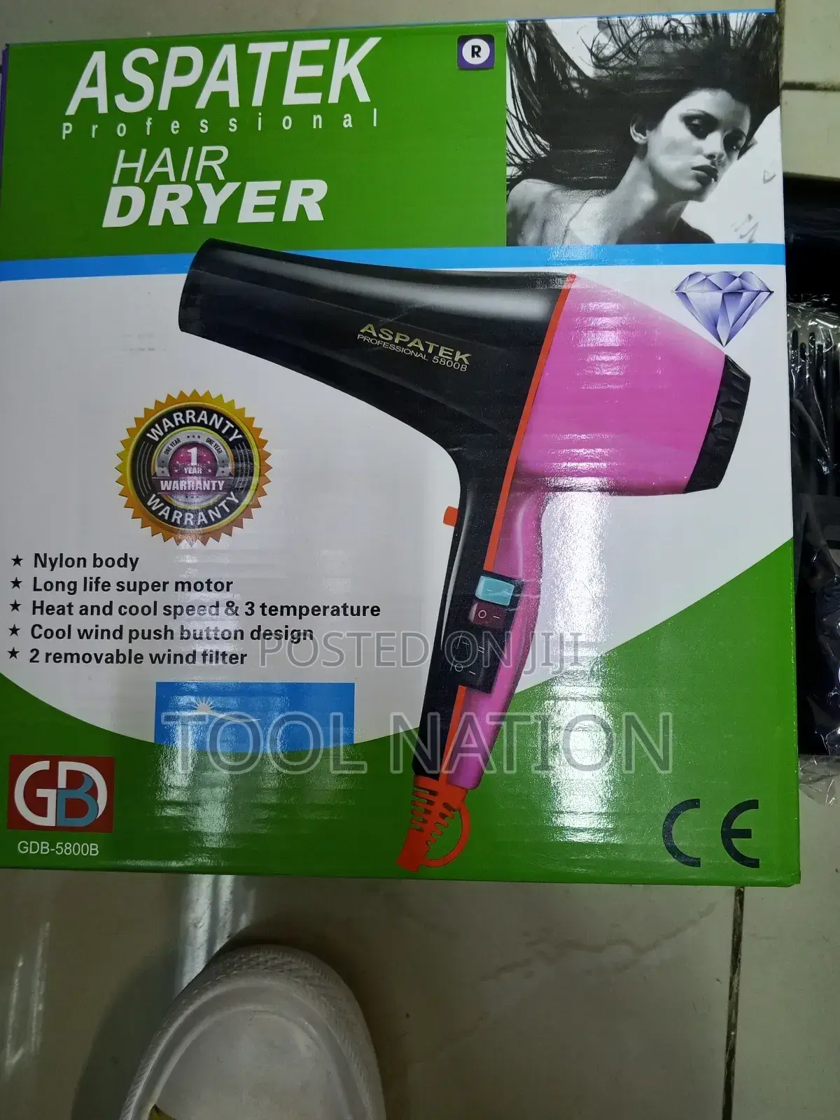 Hair Blowdry /Aspatek Blowdry