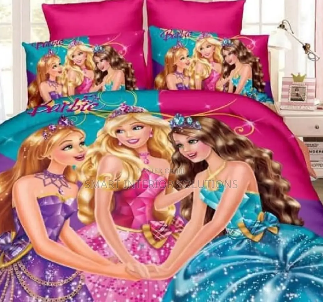 New Barbie Cartoon Themed Duvet
