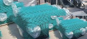 Garden PVC Coated Chain Link Mesh - main view