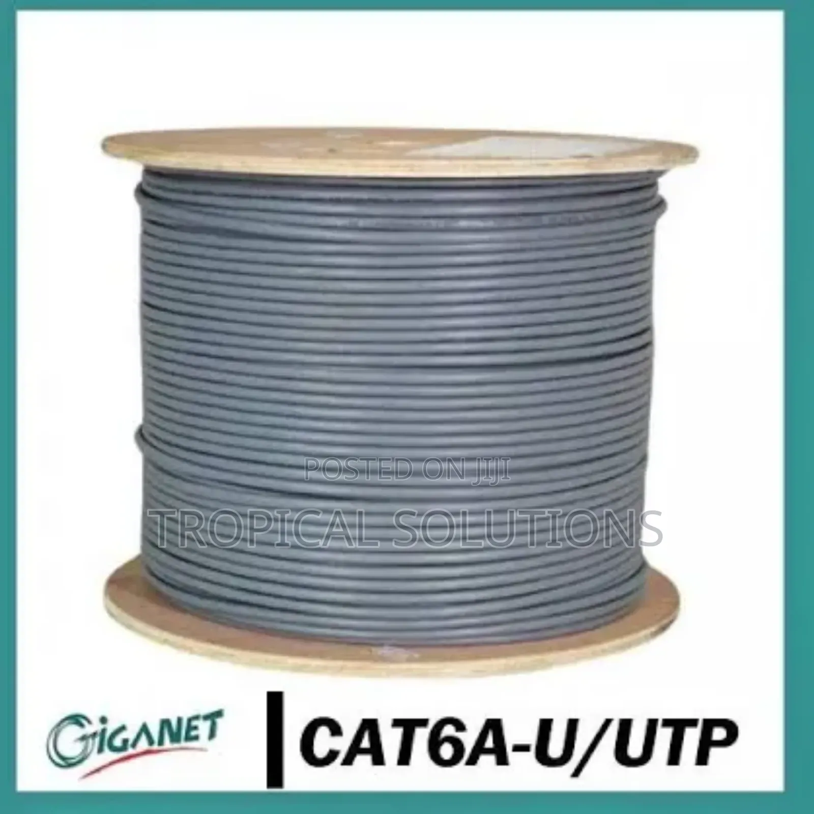 Giganet Category 6a Solid U/Utp PVC Indoor Cable