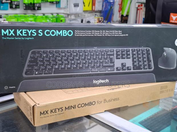 Logitech Mx Keys Combo / Ligitech Mx Master 3s Mouse - main view
