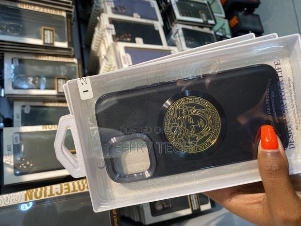 Couquer Versace Logo Designer Case for iPhone 12 Pro Max - thumbnail 2