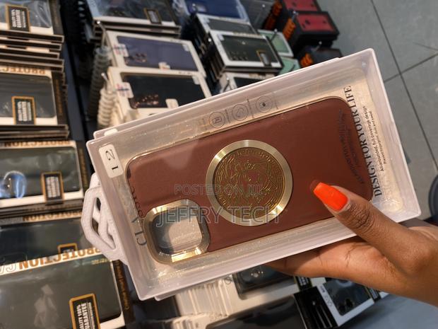 Beaver Versace Logo Luxury Designer Case for iPhone 12 - thumbnail 2