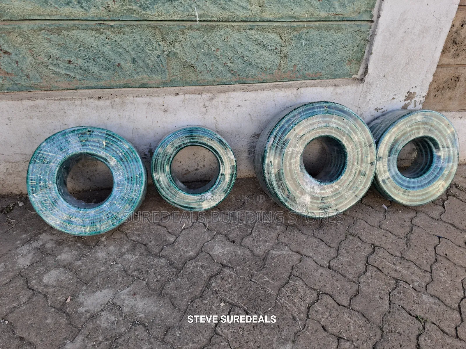 PVC Green Braided Hose Pipe