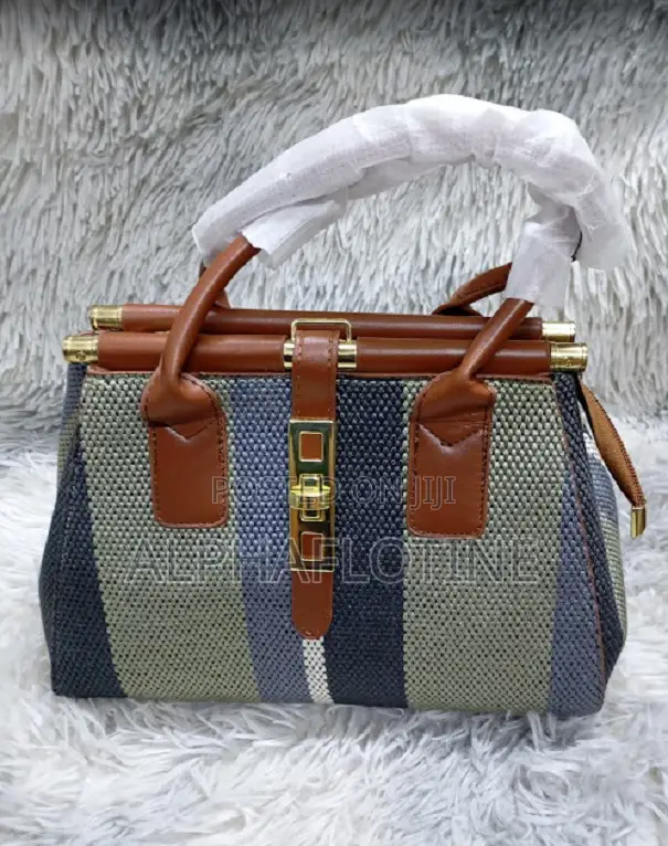 Green Leather Lady Women Business Casual Handbag