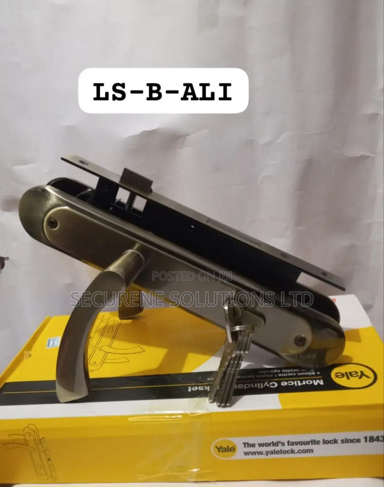 Ls-B-Ali Mortice Door Lock Set.