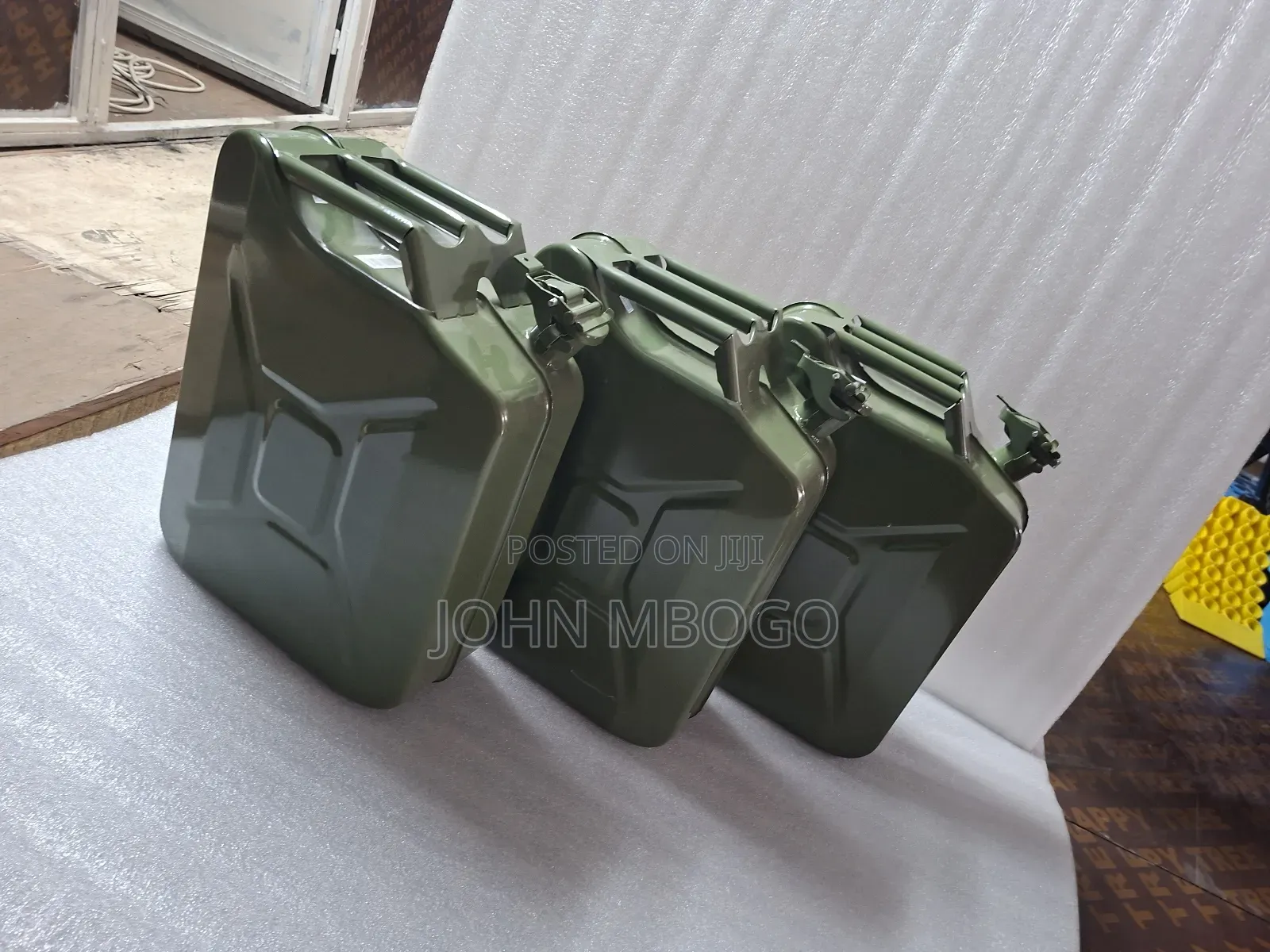 Metallic Fuel Jerrican - 20 Litres.
