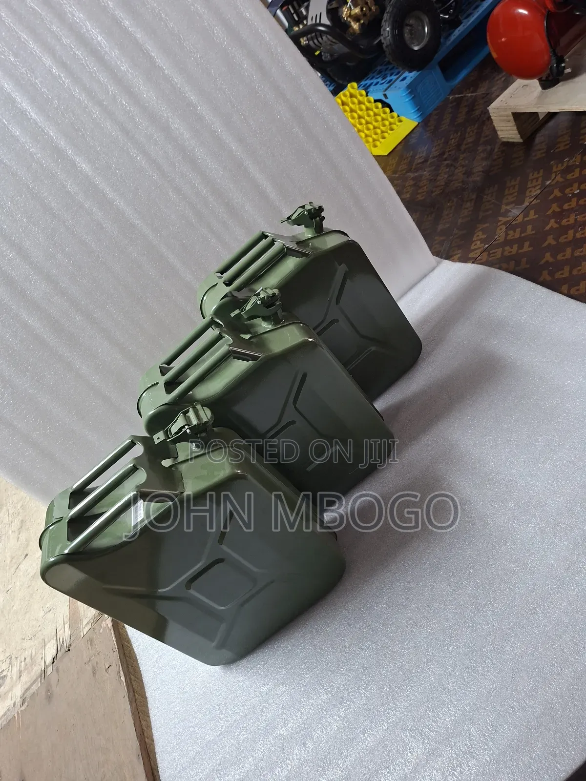 Metallic Fuel Jerrican - 20 Litres.