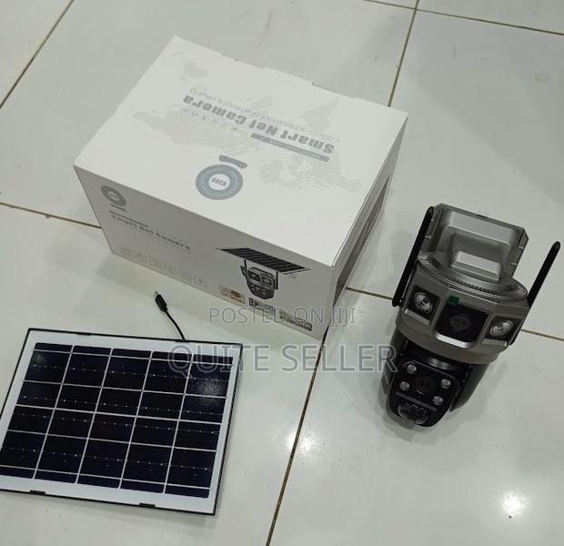 V380 Pro Dual Wifi Solar Camera – Night Vision, Motion Tracking Pro