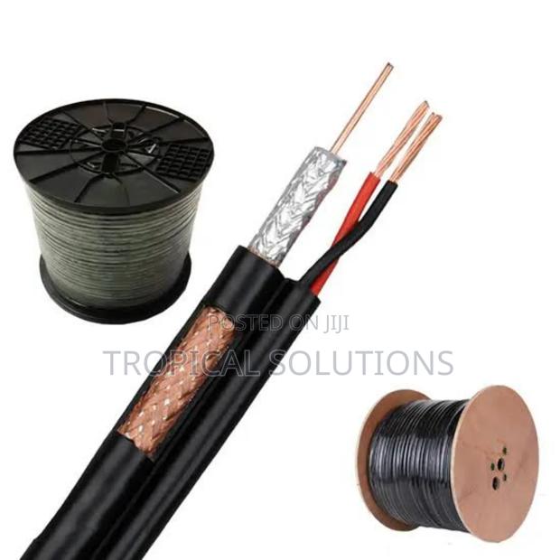 Rg59 Cable With Power 300m Available Rg59( - thumbnail 2