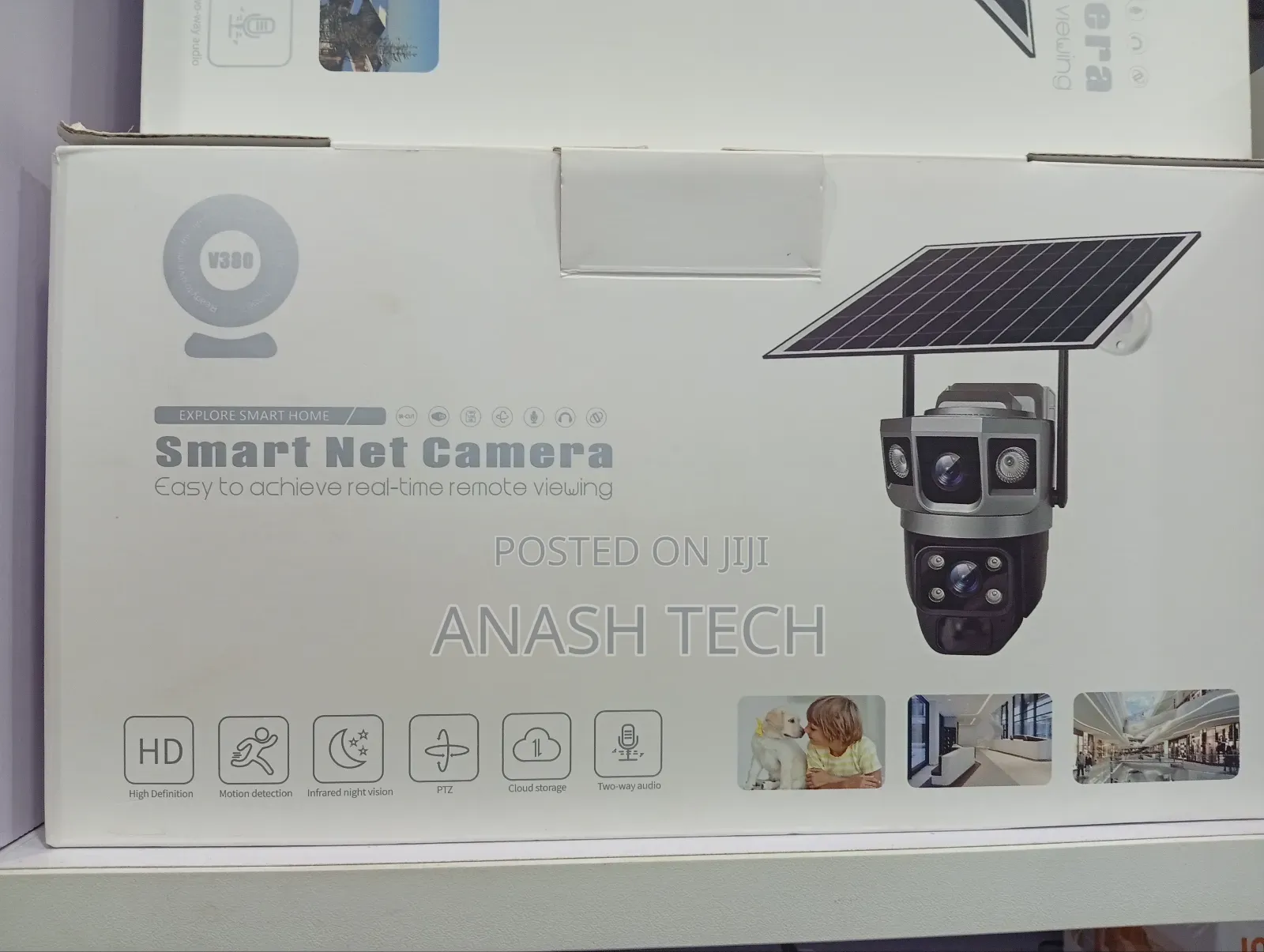 Outdoor Wifi Smart Camera for Smart Home Security Weatherproof