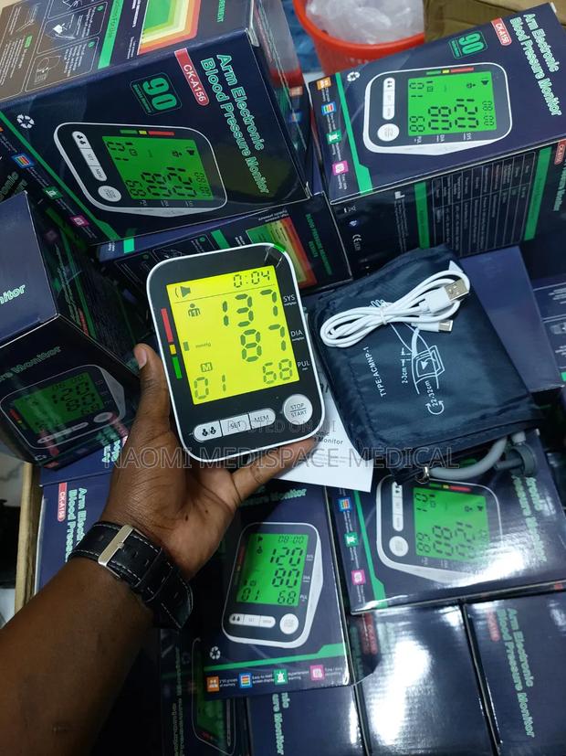 New Rechargeable Bp Machine With Memory/Arm Bp Machine - main view