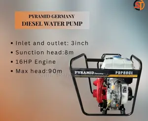 Pyramid Diesel 16hp High Pressure Heavy Duty Pump