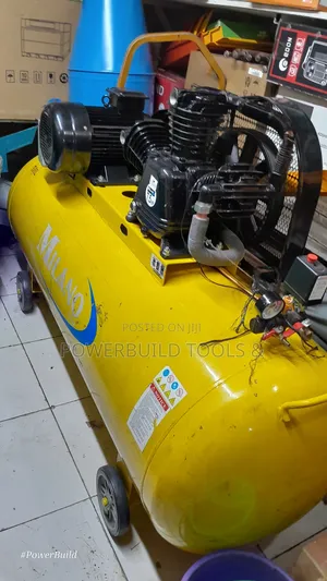 Milano 500l Electric Compressor 3phase 3 Piston 7.5hp