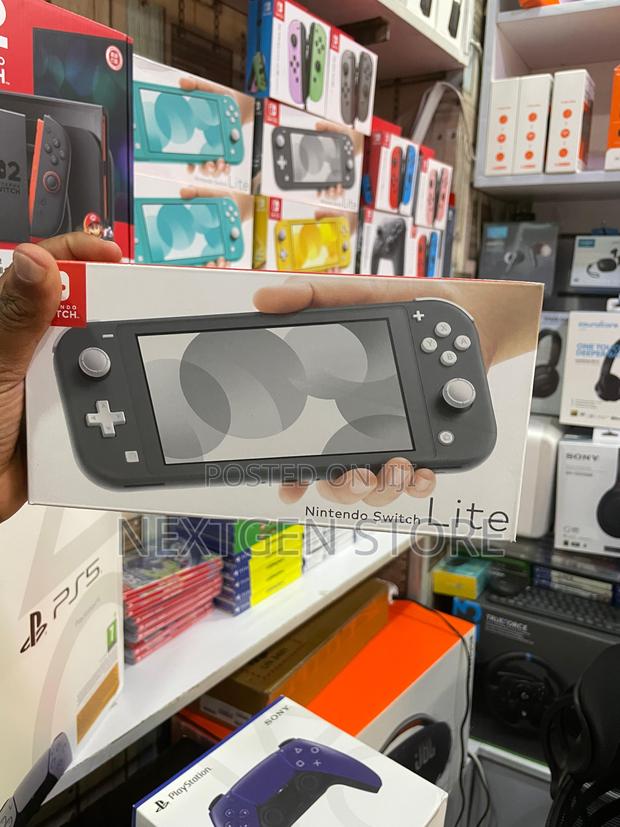 Nintendo Switch Lite Handheld Console. - main view