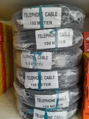 Telecommunication Cable Black