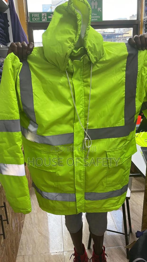 Rider Safety Jacket In Luminous Green - main view