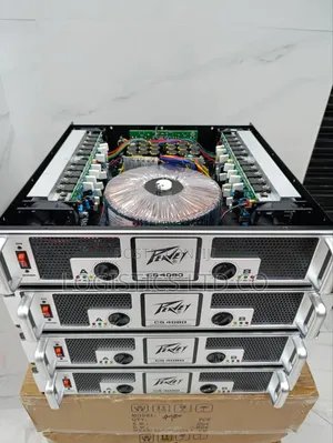 Peavey Cs4080 48 Transistors 12 Capacitors Power Amplifier