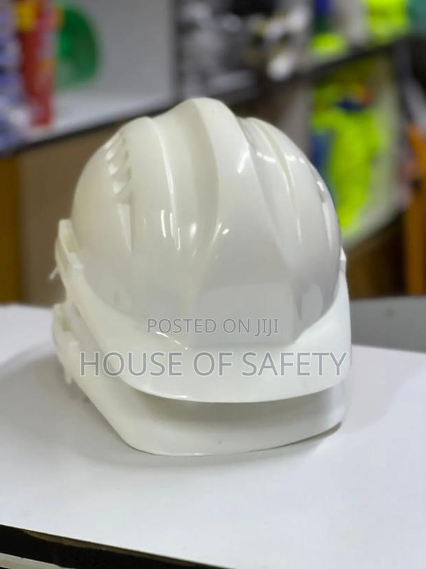 Chain Strap White Vaultex Helmets For Sale - main view