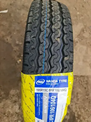 195 R15 Wanda Tyres(Commercial) 8ply.